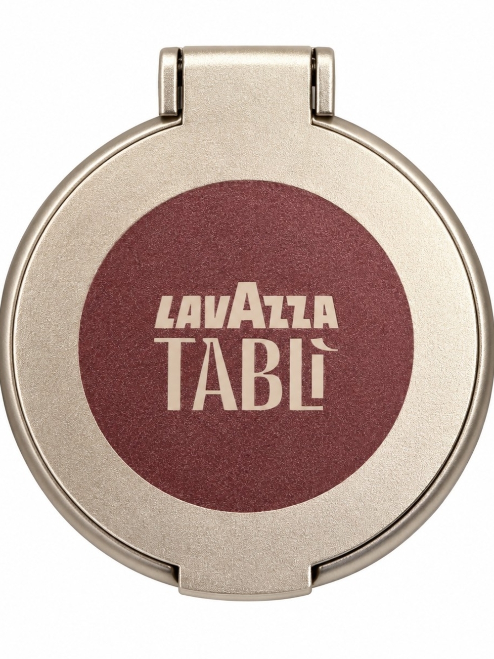 Compact Gold and Burgundy Women’s Accessories Mirror